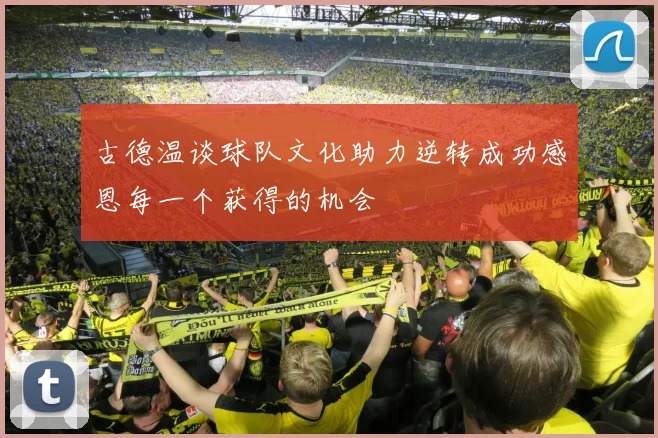 古德温谈球队文化助力逆转成功感恩每一个获得的机会